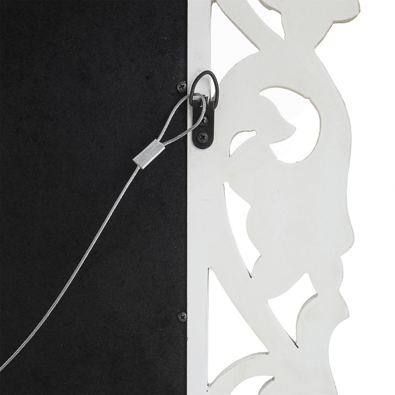 Miroir rectangulaire sculpté