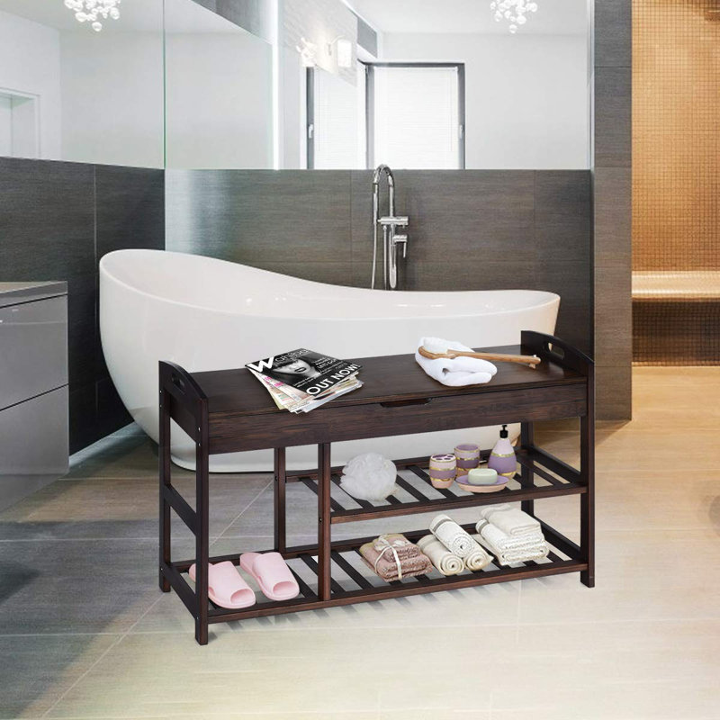 5 Pair Shoe Storage Bench