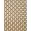 Geometric Area Rug in Beige/Black