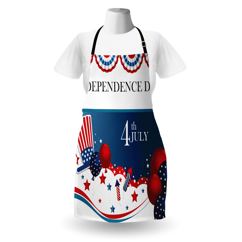 No Pattern Bib Apron