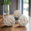 Set Of 3 4/5/6" Ostend Wavy Spheres-209149037
