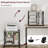 18" Fixed Height Speaker Stand-1625299873