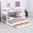 Bunk Bed with Trundle, Storage Drawers, Staircase, and Wardrobe-1392235537