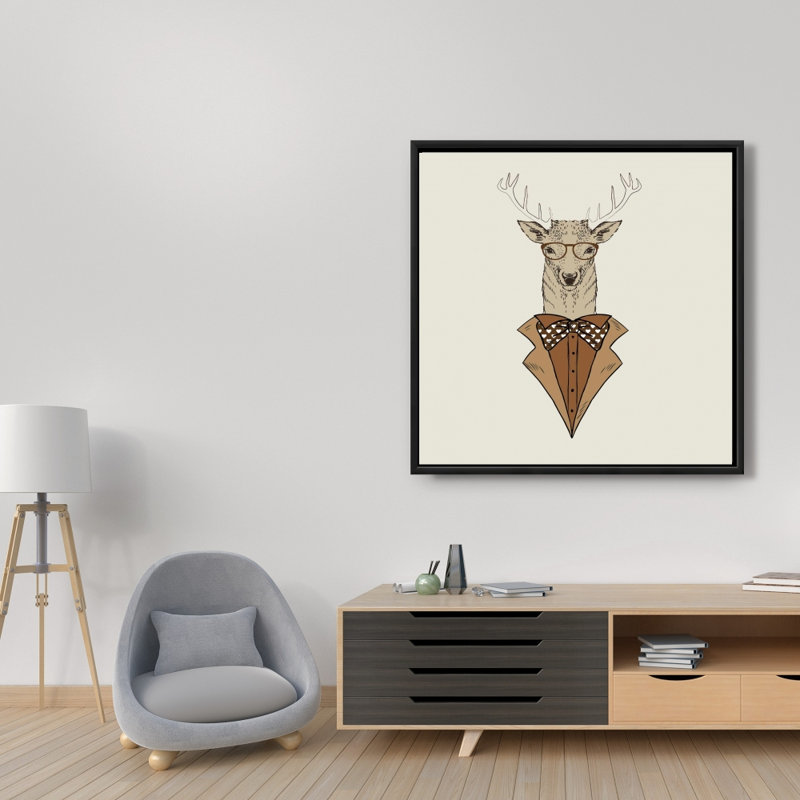 " Deer With Brown Coat "