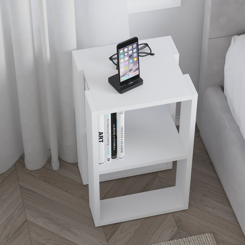 Table de chevet Luccas BLANC