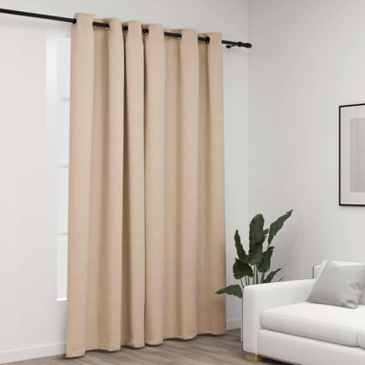 Cezaria Blackout Curtain Single Panel