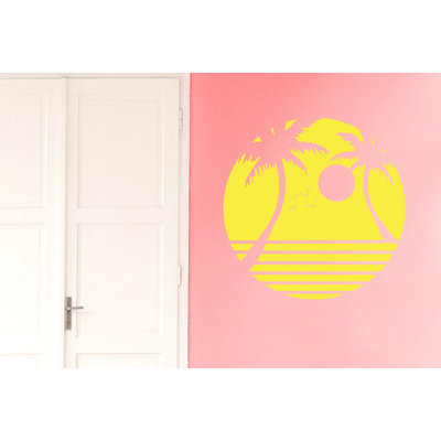 Nautical & Beach Non-Wall Damaging Wall Decal