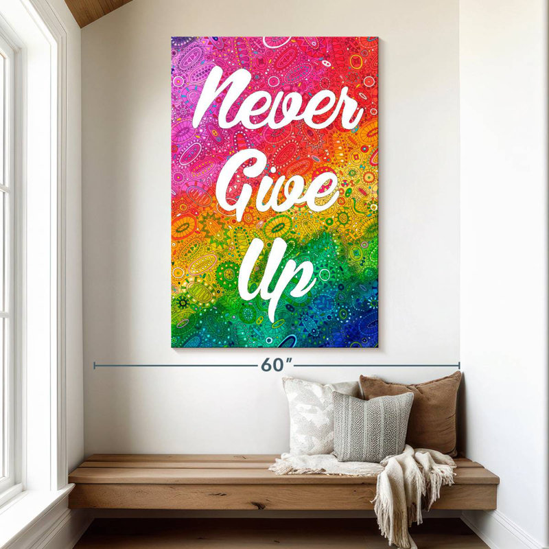 Tergel Inspirational Quotes IV, 51" H x 34" W