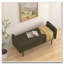 Banc de rangement en velours Teddy-1781089967