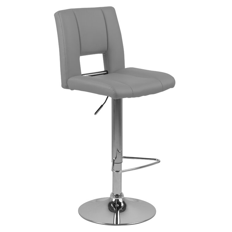 Ebern Designs Milena Height Adjustable Bar Stool & Reviews | Wayfair.ie