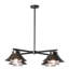 Luminaire suspendu d'extérieur 4 lumières Stowe-1218422546