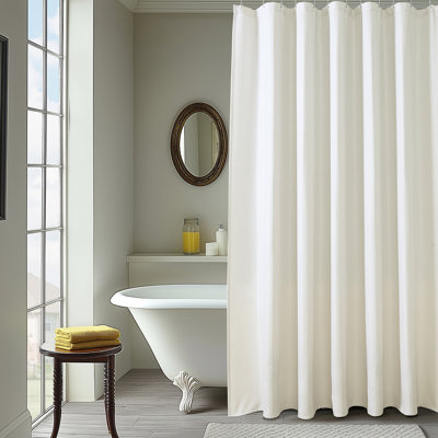 Fasnacht Modern Waffle Shower Curtain