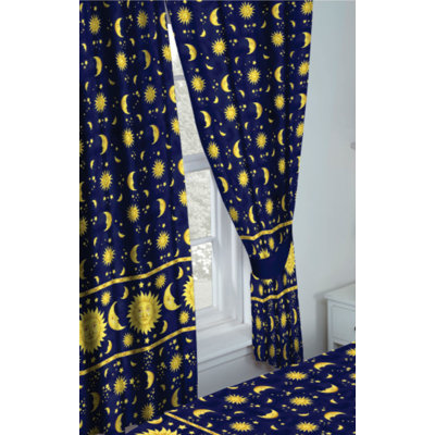 SUN & MOON Friedhelm Pencil Pleat Sheer Curtains