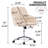 Adjustable Office Chair, Armchair, Swivel Chair With Metal Base-730896491-730896493