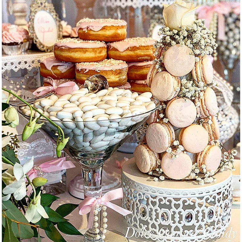 Senaida Cake Stand, White
