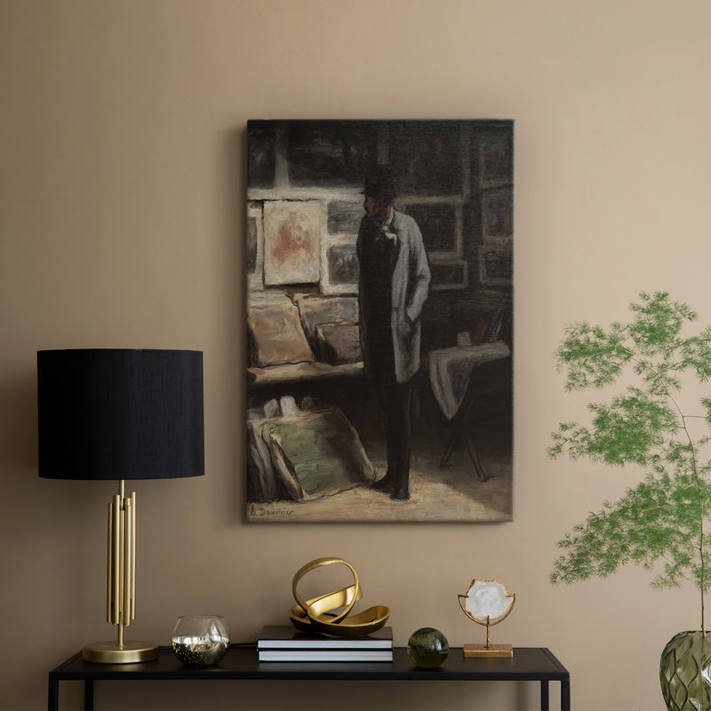 Vintage Portrait Print X -Gallery Wrapped Cavas, 18" H x 12" W