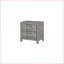 Ensemble de chambre à coucher grand 5PC moderne avec tête de lit à DEL, rangement, Bluetooth et amp; USB - bois gris | Gris | Lits bibliothèque-1911251740-1911251742