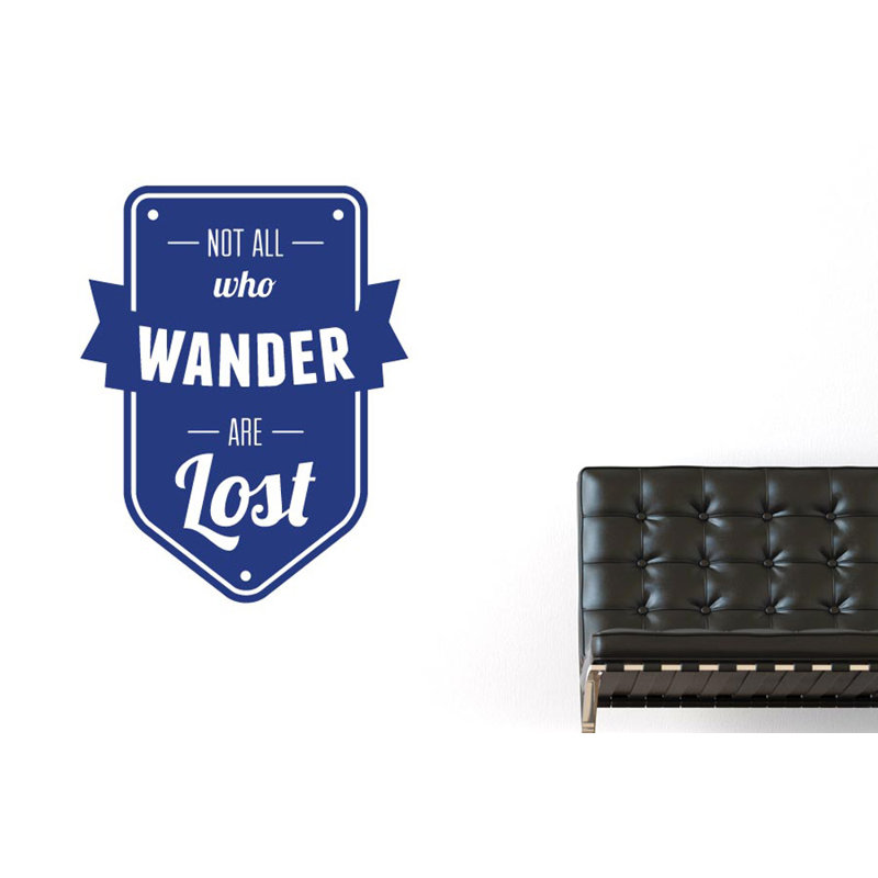 Wall Decal, Dark Blue, Large