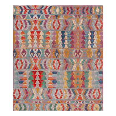 Tapis intérieur / extérieur moderne Tolland Multi Tamarindo