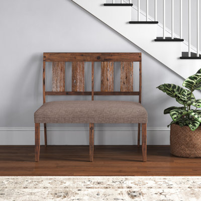 Banc en bois massif Alexus