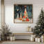 20 "x 20" Starry Night Christmas Tree III-743556883-743556874
