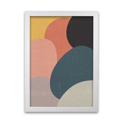 Colourful Abstract Shapes Original - Print