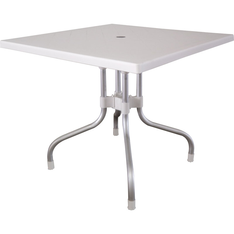 Table de salle à manger Ashvath, Blanc