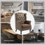 Daliza Faux Leather Wingback Chair-598392939