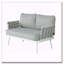 Causeuse et table en acier-1031596257