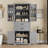 Multi-Functional Storage Cabinet with 2 Drawers and Adjustable Shelf for Various Home Spaces-1193956427