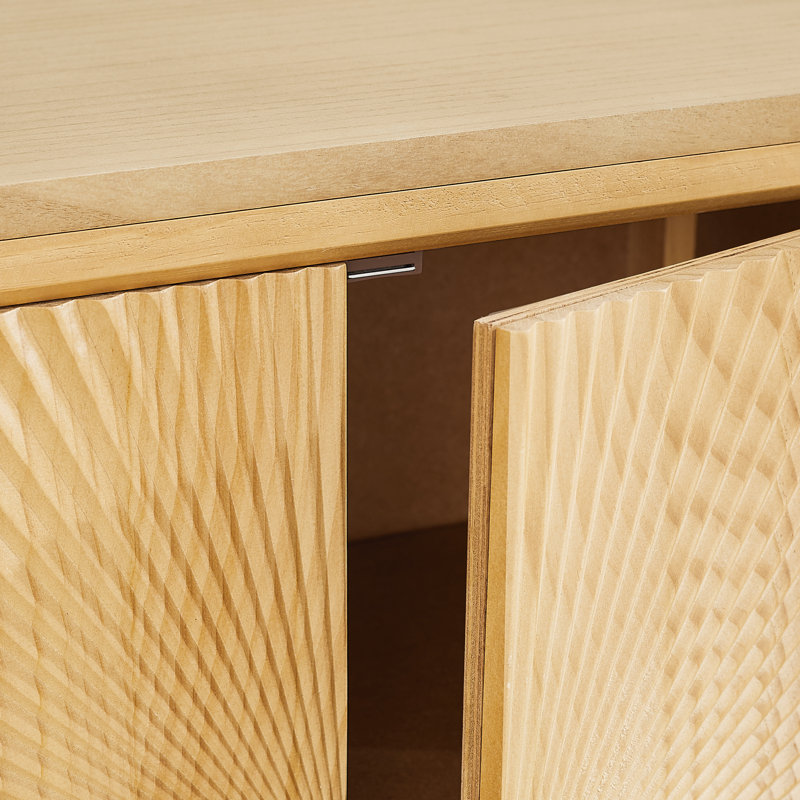Modern Accent Cabinet Sideboard, Set Of 2
