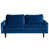 Velours bleu marine est en rupture de stock