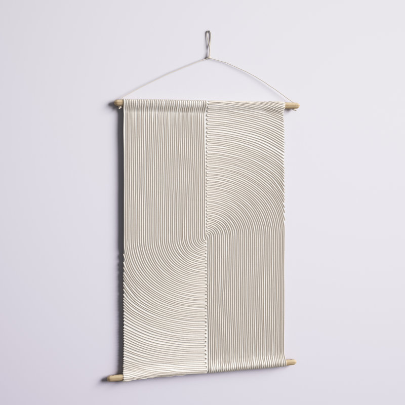 Cotton Wall Hanging, Cream