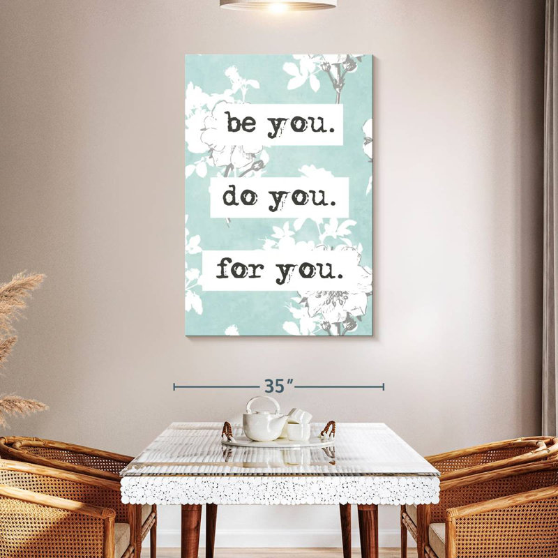 Tergel For You Quote, 48" H x 32" W