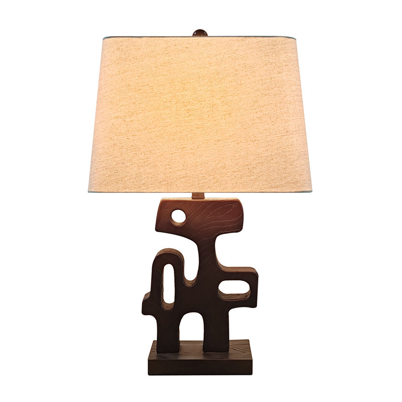 Amara Modern Abstract Wood Table Lamp
