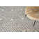 Eaton Chevron Hand-Knotted Charcoal/Ivory Area Rug