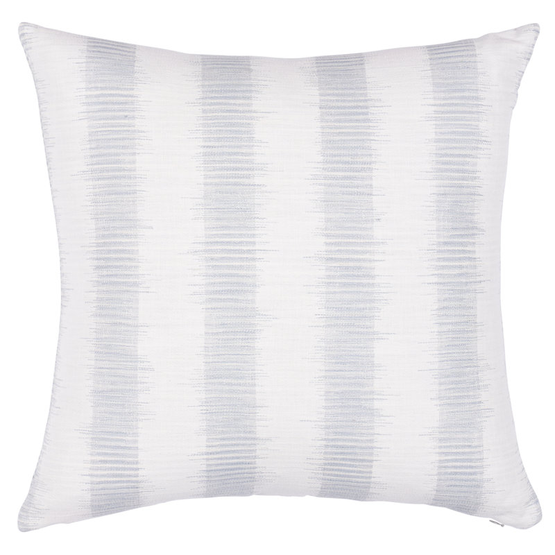 Attleboro Ikat Pillow, Mineral, 22" x 22"