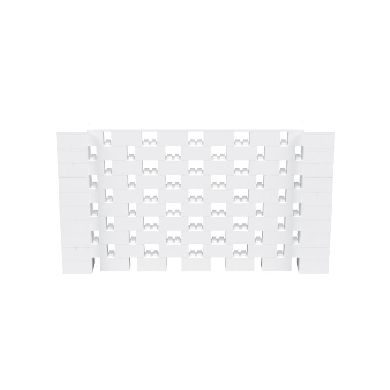 Ensemble mural Everblock, Blanc, H 60 po x l 108 po x P 12 po