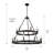 Emmalynn 15 - Light Steel Dimmable Round Chandelier