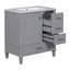 Armoire de meuble-lavabo moderne 30 po avec lavabo et rangement-569088332-569088336