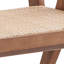 Fauteuil d'appoint en rotin et finition naturelle Velentina