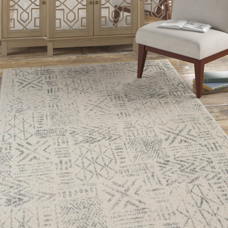 Wooley Moroccan Indoor Rug, Rectangle 9'3" x 12'6"