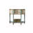 American semi-circular storage arch accent cabinet