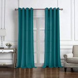 Cole Textured Semi Sheer Window Curtain Panel