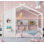Lit simple pour enfants, lit Montessori avec tablette de rangement