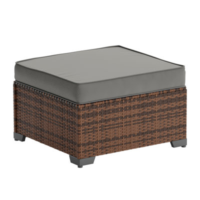 23.4 inch Footstool Ottoman(Set of 2)