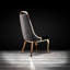 Chaise d'appoint en velours Oreana-1898927508-1898418888