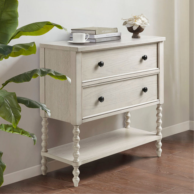 Commode décorative 2 tiroirs