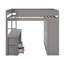 Lit mezzanine double avec placards et bureau-1478596314