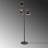 64.06'' Black Tree Floor Lamp-598789675